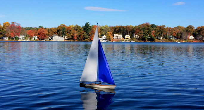 RC sailboat